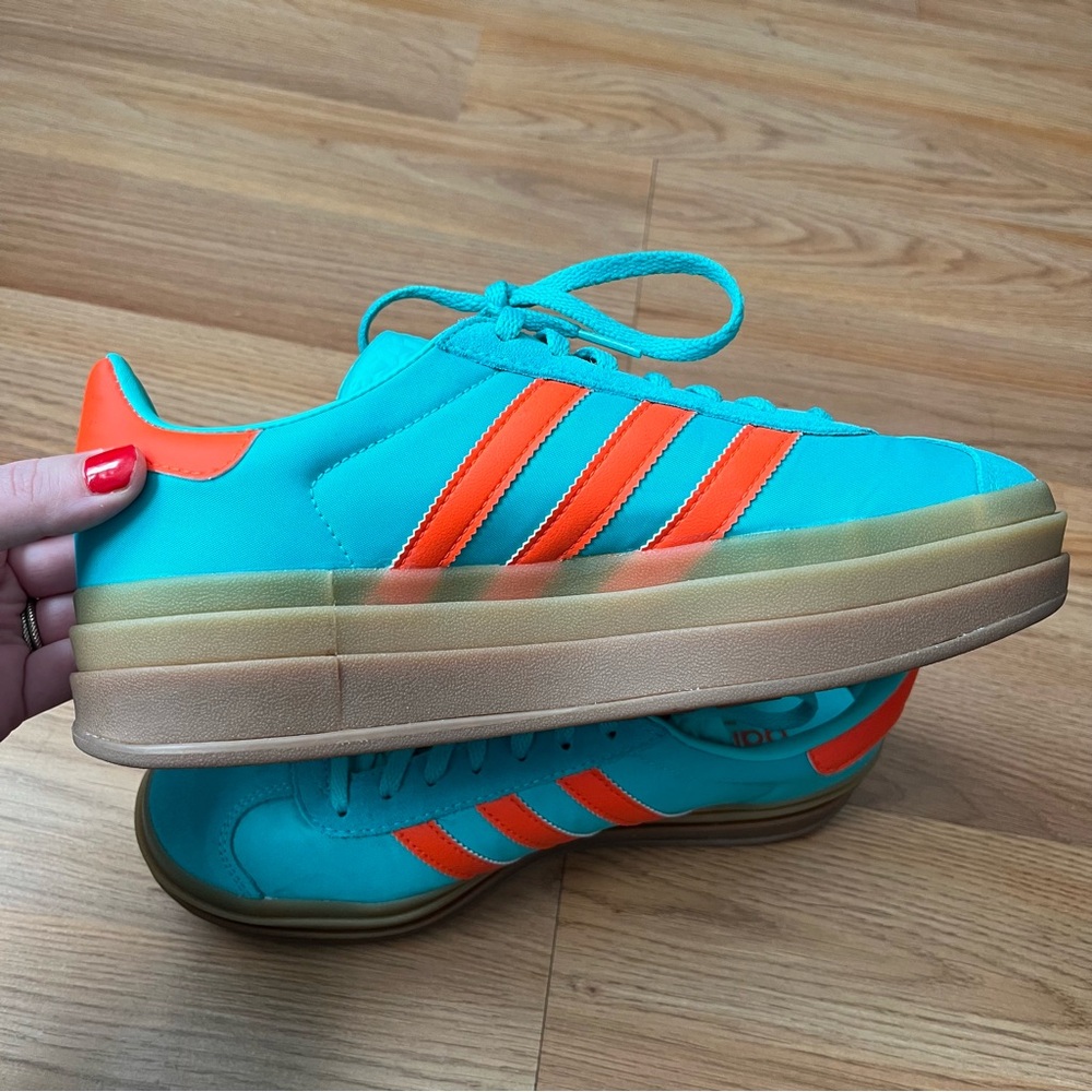 Adidas Gazelle Bold Platform Sneakers - Picture 11 of 13